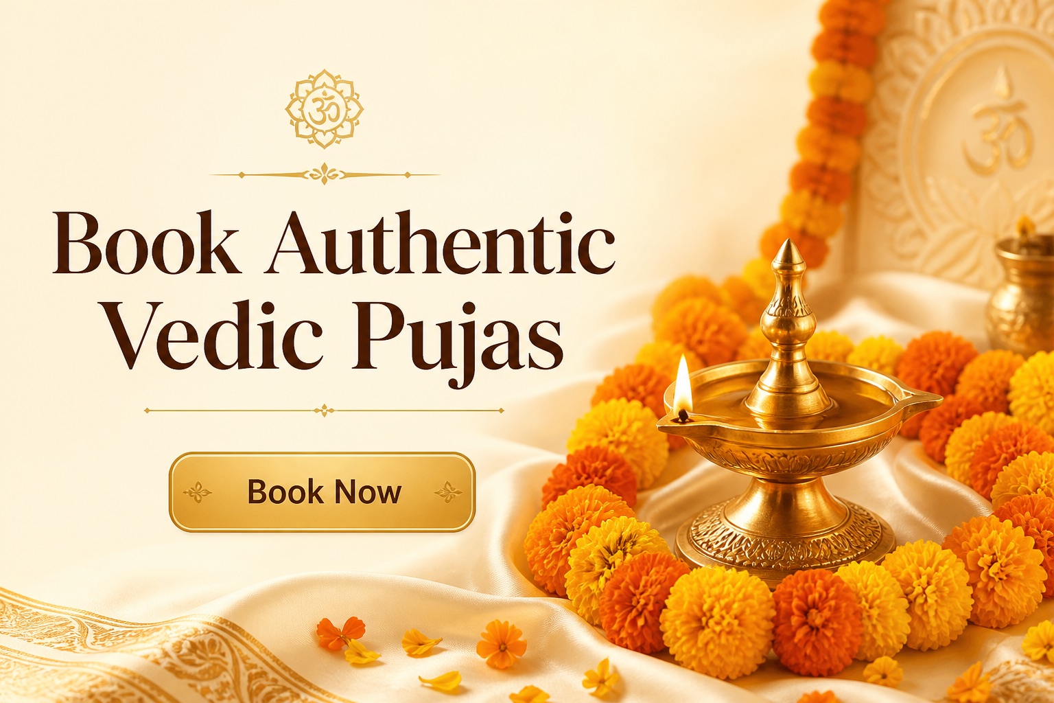 Book Authentic Vedic Pujas