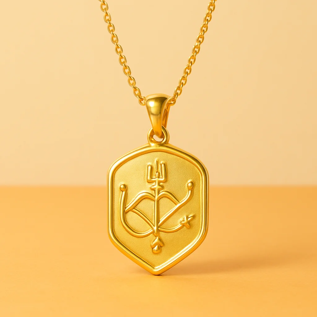 Gold Plated Shree Ram Kavach