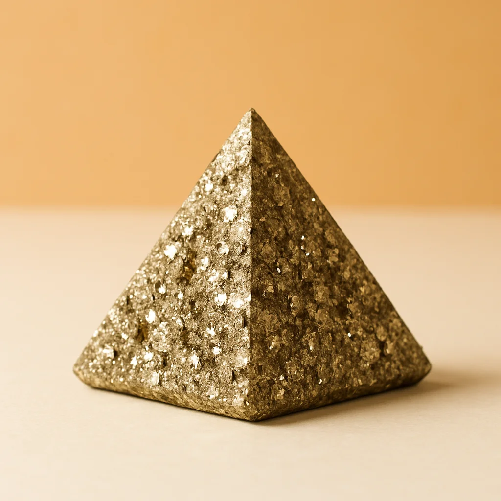 Pyrite Money Magnet Pyramid
