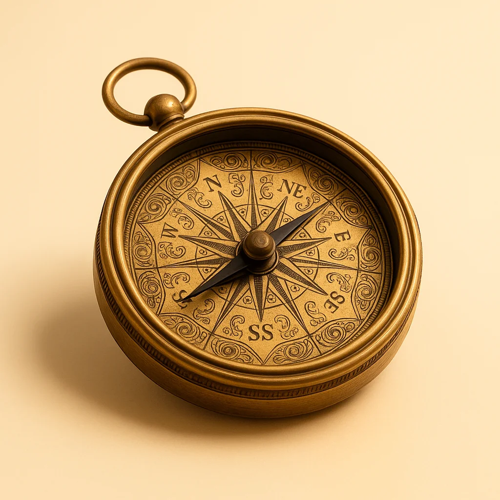 Vastu Compass (Traditional Brass)